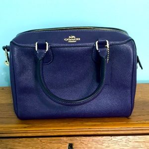 Purple Coach Bag